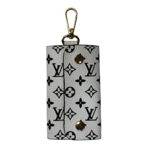 Louis Vuitton Monogram Black and White Key Holder - Picture 2 of 5